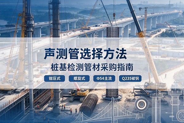 锡山声测管选型标准