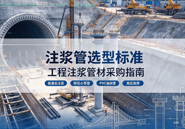 锡山注浆管选型标准